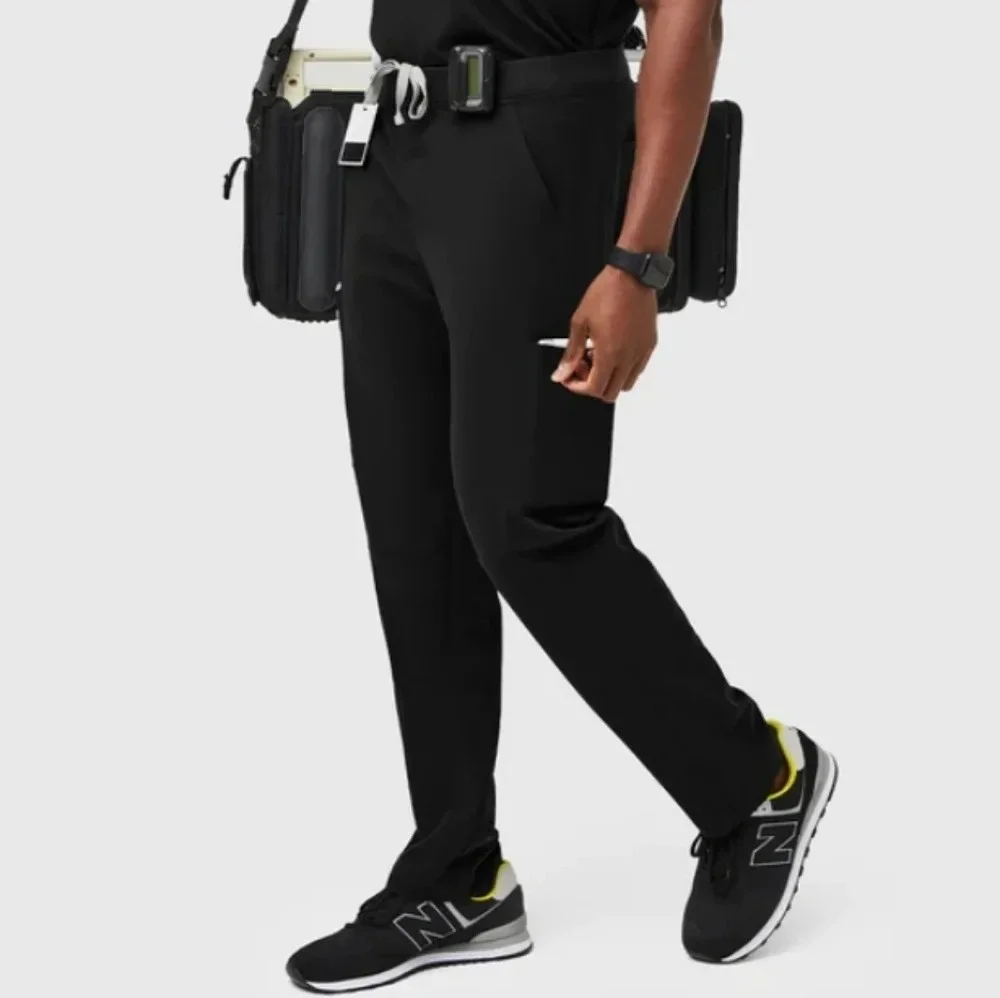Figs Men's Axim Black Cargo Scrub Pants Size XL Short‎ XLS